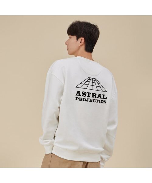 ASTRAL PROJECTION(アストラルプロジェクション)の「シグニチャーロゴルーズフィットスウェット_ホワイト(スウェット・メンズ・その他・LARGE/MEDIUM/X-LARGE/XX-LARGE)」の4枚目の写真