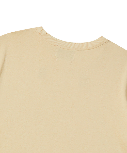 Beyond Closet（-）の「[コレクションライン] 80Sミリタリーアーカイブダメージガーメンツ半袖Tシャツベージュ（Tシャツ/カットソー・レディース・その他・LARGE/MEDIUM）」の5枚目の写真