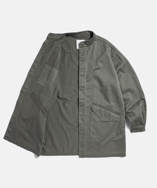 ESPIONAGE（エスピオナジ）の「65 Mil Shirt Parka Grey（ミリタリージャケット・レディース・その他・MEDIUM/LARGE/X-LARGE）」の2枚目の写真