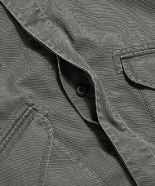 ESPIONAGE（エスピオナジ）の「65 Mil Shirt Parka Grey（ミリタリージャケット・レディース・その他・MEDIUM/LARGE/X-LARGE）」の8枚目の写真