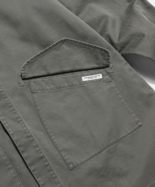 ESPIONAGE（エスピオナジ）の「65 Mil Shirt Parka Grey（ミリタリージャケット・レディース・その他・MEDIUM/LARGE/X-LARGE）」の9枚目の写真