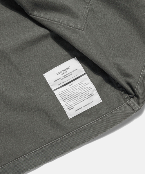 ESPIONAGE（エスピオナジ）の「65 Mil Shirt Parka Grey（ミリタリージャケット・レディース・その他・MEDIUM/LARGE/X-LARGE）」の11枚目の写真