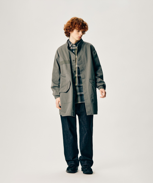 ESPIONAGE（エスピオナジ）の「65 Mil Shirt Parka Grey（ミリタリージャケット・レディース・その他・MEDIUM/LARGE/X-LARGE）」の12枚目の写真