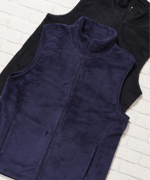 ALWAYS GOOD TIME（オルウェイズグッドタイム）の「【AGTSELECT/AGTセレクト】シルキーフリースベスト（ベスト）」