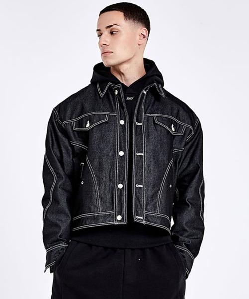 51%(フィフティーワンパーセント)の「Tunnel Lining denim Jacket - Black(デニムジャケット・メンズ・その他・MEDIUM/LARGE/X-LARGE)」の1枚目の写真