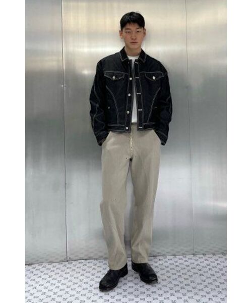 51%(フィフティーワンパーセント)の「Tunnel Lining denim Jacket - Black(デニムジャケット・メンズ・その他・MEDIUM/LARGE/X-LARGE)」の6枚目の写真