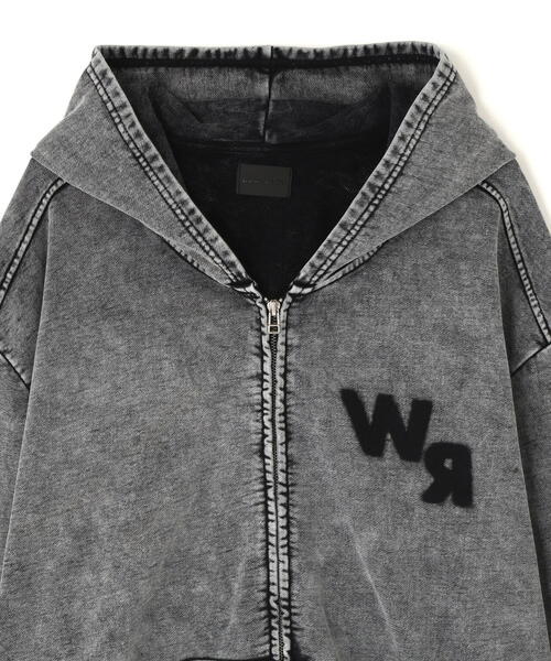 DANKE SCHON（ダンケシェーン）の「DankeSchon/ダンケシェーン/CHEMICAL SWEAT ZIP HOODIE（パーカー・レディース・ブラック・M/L）」の10枚目の写真