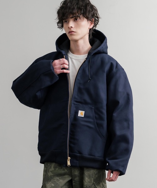 Carhartt カーハート DUCK QUILTED FLANNEL-LINED ACTIVE JACKET