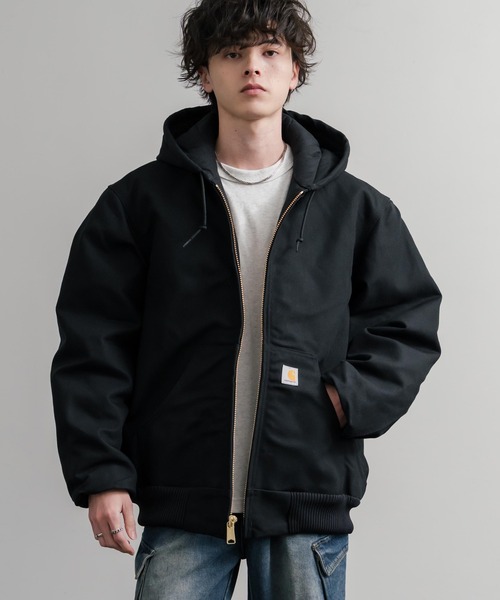 Carhartt カーハート DUCK QUILTED FLANNEL-LINED ACTIVE JACKET