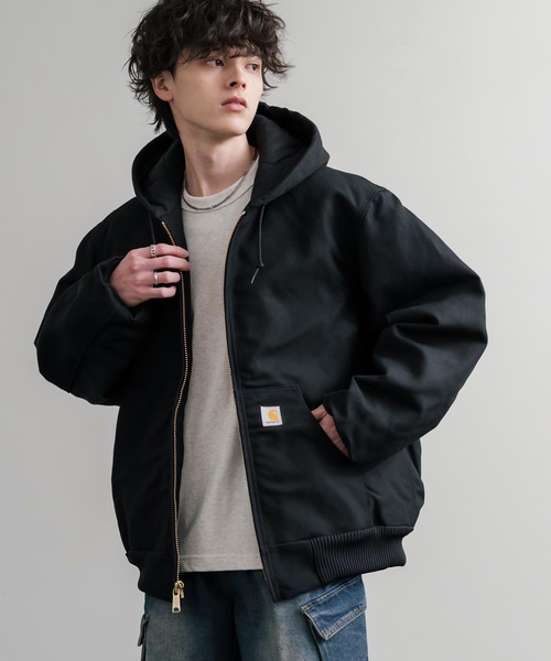 Carhartt カーハート DUCK QUILTED FLANNEL-LINED ACTIVE JACKET