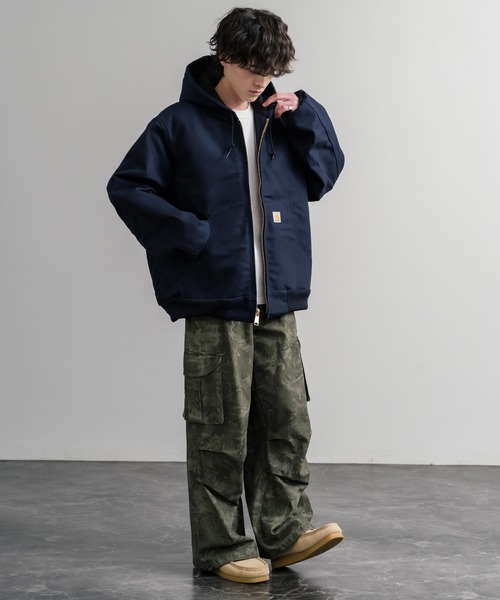 Carhartt カーハート DUCK QUILTED FLANNEL-LINED ACTIVE JACKET