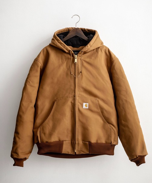 Carhartt カーハート DUCK QUILTED FLANNEL-LINED ACTIVE JACKET