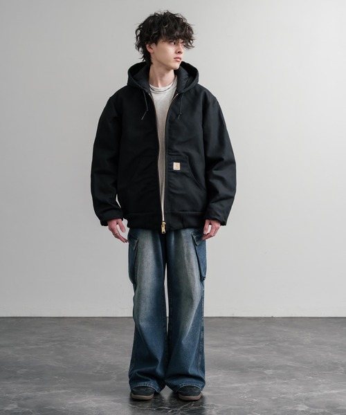 Carhartt カーハート DUCK QUILTED FLANNEL-LINED ACTIVE JACKET