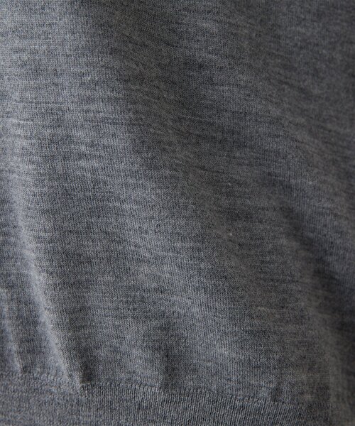 Whim Gazette（ウィムガゼット）の「【GEMINI】ハイゲージVネックニットプルオーバー（ニット/セーター・レディース・ライトベージュ/グレー/キャメル・FREE）」の12枚目の写真