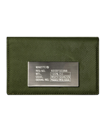 KANEITEI（カネイテイ）の「ECLIPSE CARD WALLET (OLIVE DRAB) / UPCYCLED（札入れ/マネークリップ）」
