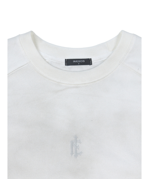 INEXCIS(イネクシス)の「スプラッター ロングスリーブ (ホワイト)(Tシャツ/カットソー・メンズ・ホワイト・FREE)」の2枚目の写真