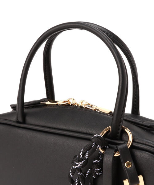 NATURAL BEAUTY BASIC（ナチュラルビューティーベーシック）の「◇グラムボストンバッグ（ボストンバッグ・レディース・オレンジ/ベージュ/ブラック・ﾌﾘ-）」の9枚目の写真