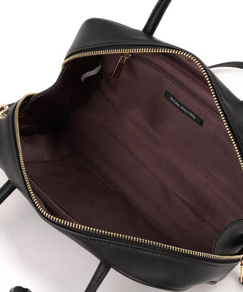 NATURAL BEAUTY BASIC（ナチュラルビューティーベーシック）の「◇グラムボストンバッグ（ボストンバッグ・レディース・オレンジ/ベージュ/ブラック・ﾌﾘ-）」の14枚目の写真