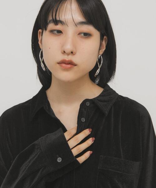 KBF（ケイビーエフ）の「デフォルメイヤリング（イヤリング・レディース・ゴールド/シルバー・ONE）」の5枚目の写真