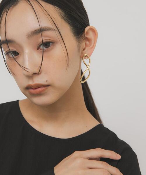 KBF（ケイビーエフ）の「デフォルメイヤリング（イヤリング・レディース・ゴールド/シルバー・ONE）」の10枚目の写真