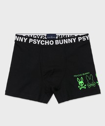Psycho Bunny｜サイコバニー（メンズ）のボクサーパンツ（ブラック