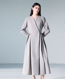 N.O.R.C | ウォッシャブルキーネックワンピース【CLEAN MOTION】(ワンピース)