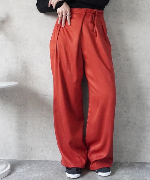 セール】ラップワイドパンツ（その他パンツ）｜Emma（SELECT LEVERY
