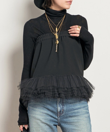 【ARCHIVE STANCE/アーカイブスタンス】2way tulle Skirt