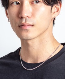 TOM WOOD | 【TOMWOOD(トムウッド)】Curb Chain M シルバーネックレス 18 inch　ユニセックス(ネックレス)