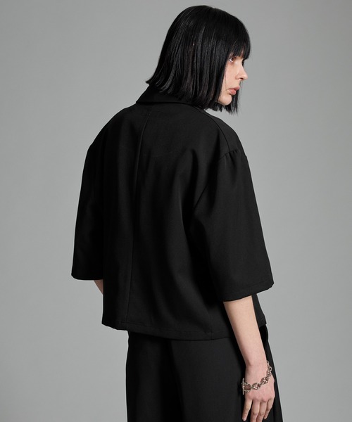 VELNUS（ベルナス）の「【VELNUS】Fireman short sleeve jacket／ファイヤーマンショート半袖ジャケット（テーラードジャケット・メンズ・ブラック・M/L/S）」の14枚目の写真