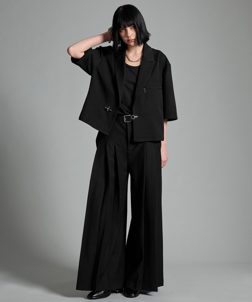 VELNUS（ベルナス）の「【VELNUS】Fireman short sleeve jacket／ファイヤーマンショート半袖ジャケット（テーラードジャケット・メンズ・ブラック・M/L/S）」の15枚目の写真