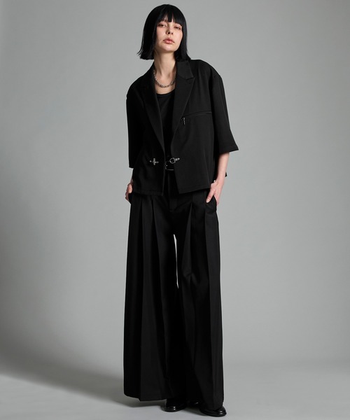 VELNUS（ベルナス）の「【VELNUS】Fireman short sleeve jacket／ファイヤーマンショート半袖ジャケット（テーラードジャケット・メンズ・ブラック・M/L/S）」の16枚目の写真