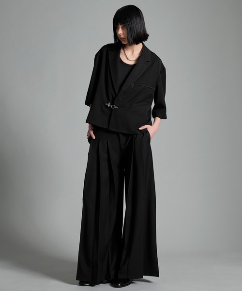 VELNUS（ベルナス）の「【VELNUS】Fireman short sleeve jacket／ファイヤーマンショート半袖ジャケット（テーラードジャケット・メンズ・ブラック・M/L/S）」の19枚目の写真