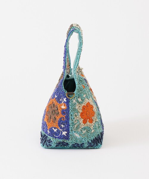 LIVETART（リヴェタート）の「《IMAYIN》ビーズトートバッグ（トートバッグ・レディース・ブルー・FREE）」の5枚目の写真