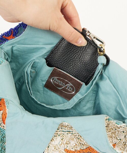 LIVETART（リヴェタート）の「《IMAYIN》ビーズトートバッグ（トートバッグ・レディース・ブルー・FREE）」の9枚目の写真