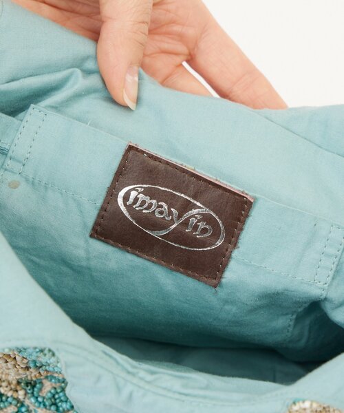 LIVETART（リヴェタート）の「《IMAYIN》ビーズトートバッグ（トートバッグ・レディース・ブルー・FREE）」の10枚目の写真