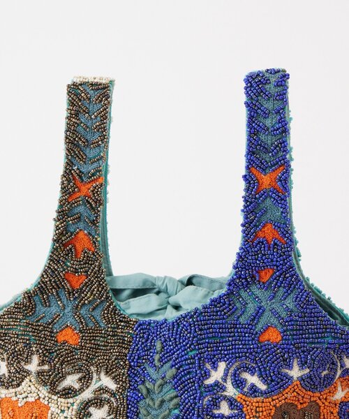 LIVETART（リヴェタート）の「《IMAYIN》ビーズトートバッグ（トートバッグ・レディース・ブルー・FREE）」の13枚目の写真