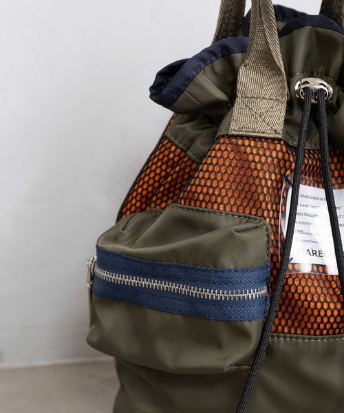 MARECHAL TERRE（マルシャルテル）の「MA-1ショルダーバック（ショルダーバッグ・レディース・カーキ/グレー/ベージュ/ブラック・FREE）」の9枚目の写真