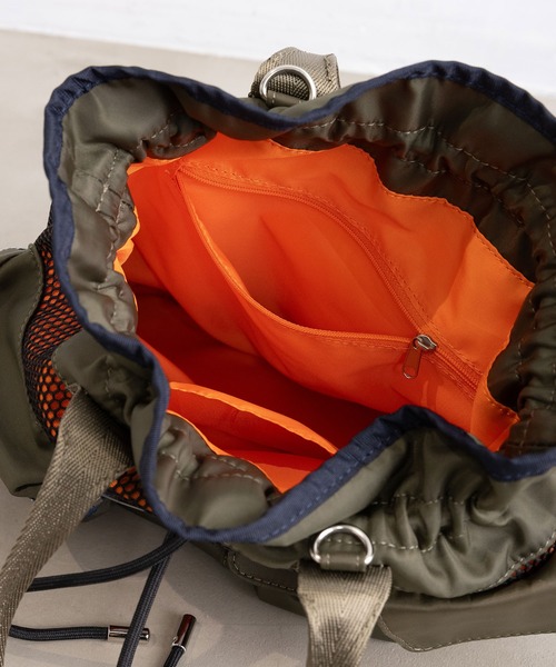 MARECHAL TERRE（マルシャルテル）の「MA-1ショルダーバック（ショルダーバッグ・レディース・カーキ/グレー/ベージュ/ブラック・FREE）」の12枚目の写真