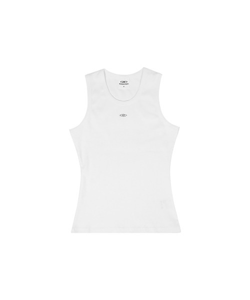 BORN TO WIN（ボーントゥウィン）の「B PENDANT RIBBED SLEEVELESS [WHITE]（Tシャツ/カットソー・メンズ・その他・1/2/3/4）」の2枚目の写真