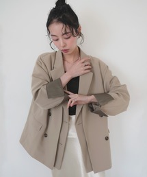 LIAN（リアン）の「レイヤードデザインテーラードジャケット（テーラードジャケット）」