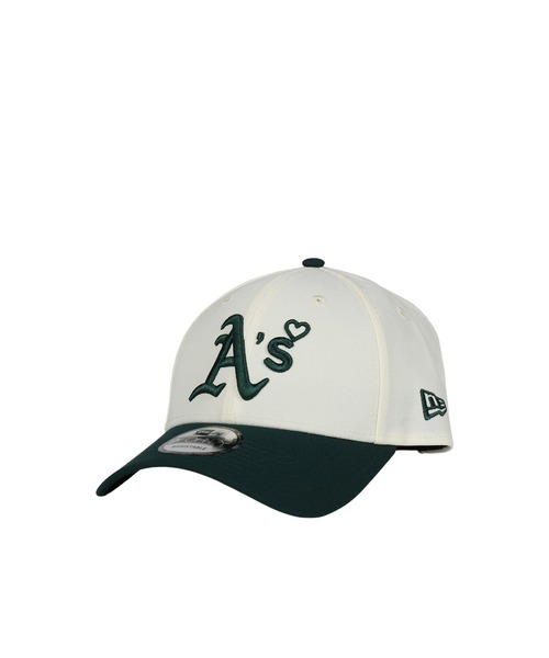 BASICKS（ベイシックス）の「NEWERA ATHLETICS CAP（キャップ・レディース・グリーン・OS）」の3枚目の写真