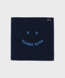 PS Paul Smith | “Happy” リバーシブル ハンカチ【160368 THANK】(ハンカチ/ハンドタオル)