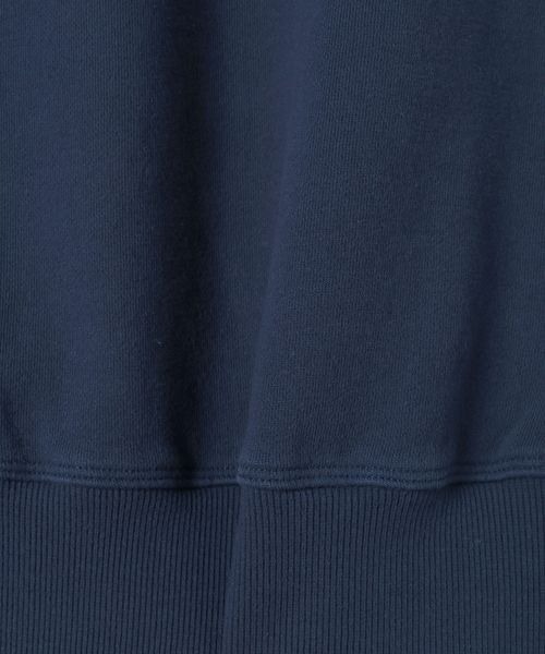 JEANASIS（ジーナシス）の「ヴィンテージWステッチウラケプルオーバー/647629（スウェット・レディース・ライトピンク/ネイビー/グレー・FREE）」の11枚目の写真