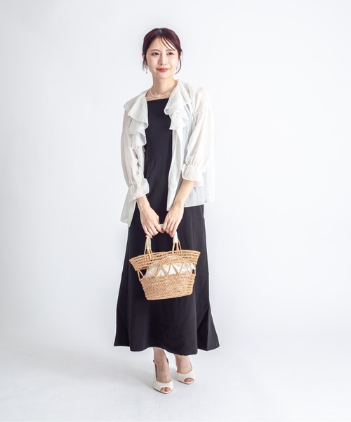 TARANGO（タランゴ）の「【TARANGO】手編み　インナー付き　かごバッグ　ハンドバッグ（かごバッグ・レディース・ナチュラル・FREE）」の10枚目の写真