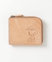 ROYAL FLASH（ロイヤルフラッシュ）の「SNOOPY LEATHER COLLECTION/スヌーピーレザーコレクション/カウボーイシリーズ L型コンパクト札入れ/SN0117（財布）」