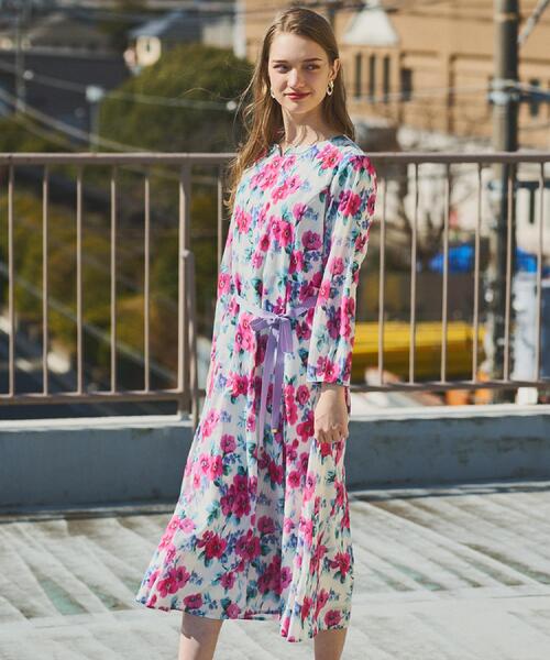 LAURA ASHLEY｜ローラアシュレイのワンピース（長袖）通販 - ZOZOTOWN