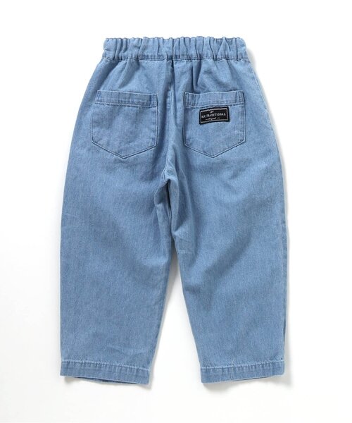apres les cours（アプレレクール）の「バレルレッグタックパンツ（その他パンツ・キッズ・ベージュ/ブルー/ブラック・130/120/110/100/90/80）」の17枚目の写真
