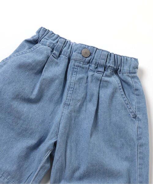 apres les cours（アプレレクール）の「バレルレッグタックパンツ（その他パンツ・キッズ・ベージュ/ブルー/ブラック・130/120/110/100/90/80）」の19枚目の写真