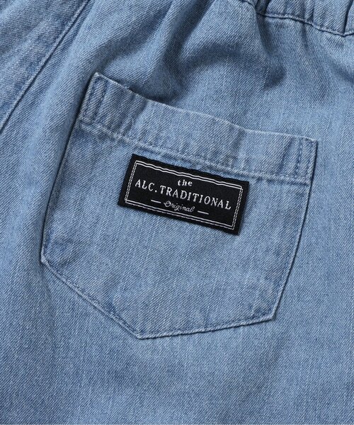 apres les cours（アプレレクール）の「バレルレッグタックパンツ（その他パンツ・キッズ・ベージュ/ブルー/ブラック・130/120/110/100/90/80）」の21枚目の写真